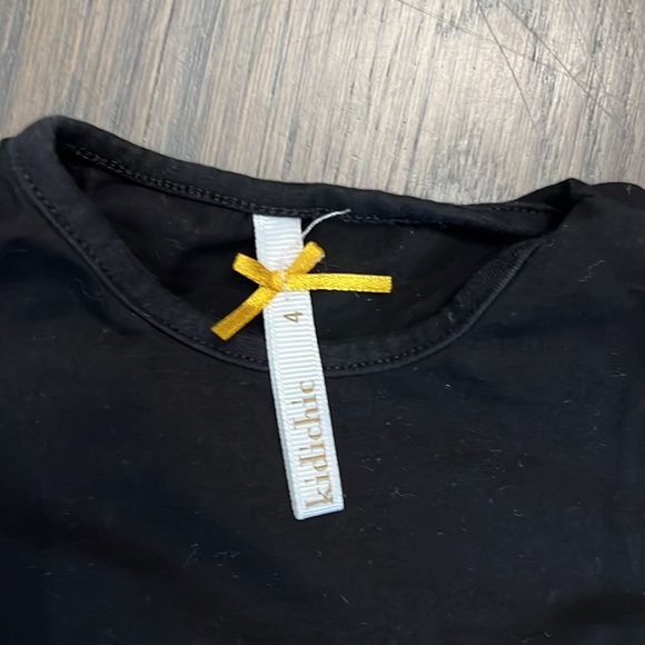 5/$20 Elegant black tee shirt - Picture 2 of 3